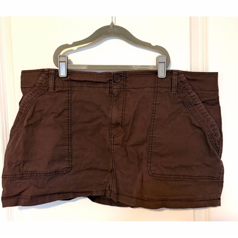 Wild Fable Dark Brown Mini Skirt. Size XXL